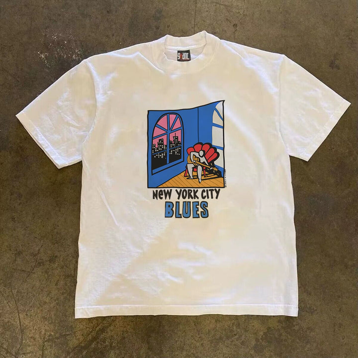 Urban Hip-Hop Vibes Graphic Tee