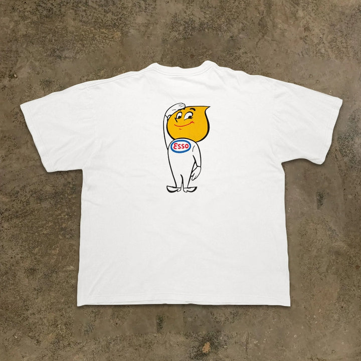 Playful Cartoon Graphic T-Shirt