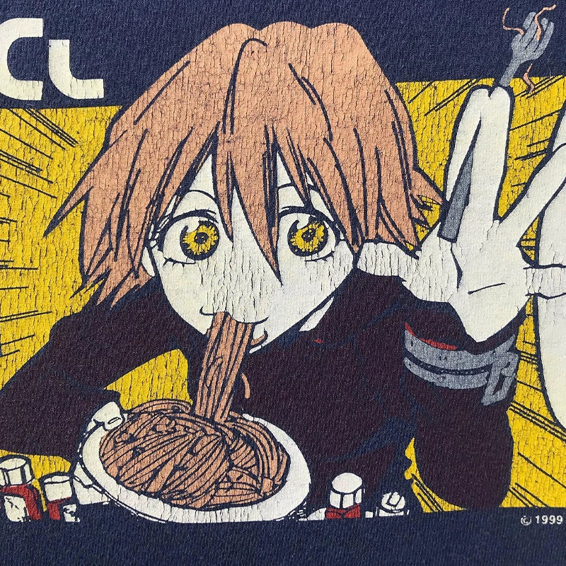 FLCL Retro Anime Short-Sleeved T-Shirt