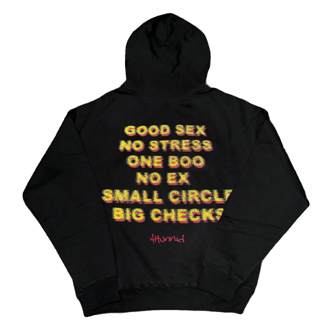 Bold Creative Lettering Hoodie with Street Style Flair