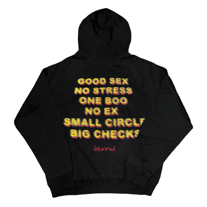 Bold Creative Lettering Hoodie with Street Style Flair