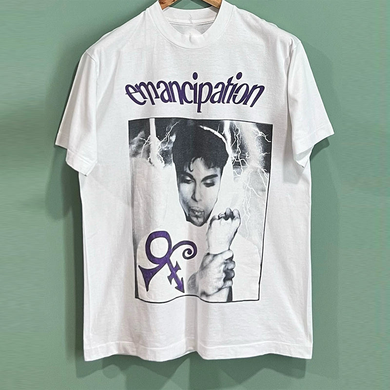 Emancipation Street Portrait Print T-Shirt