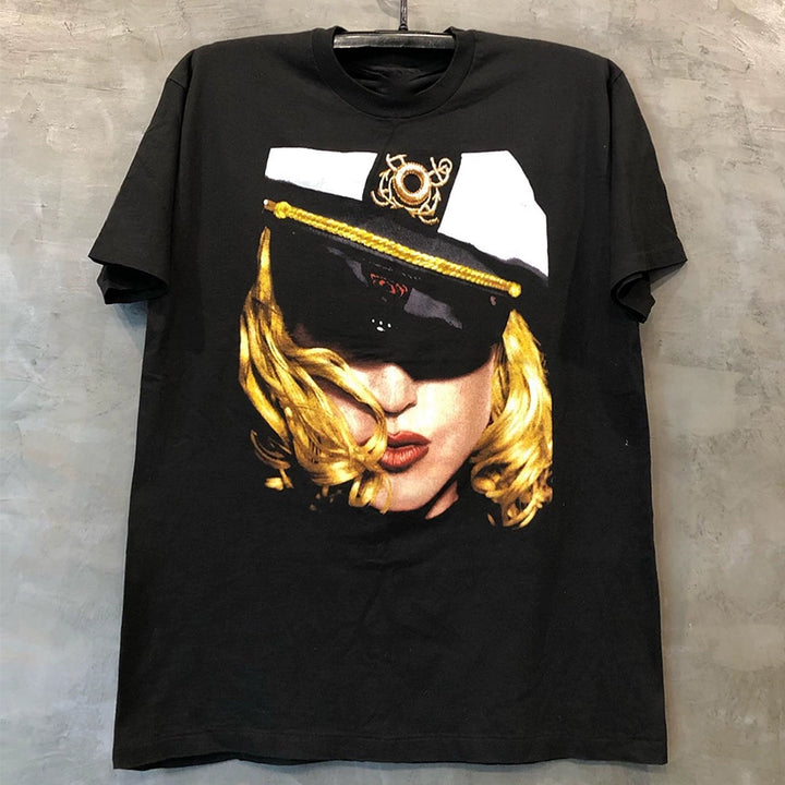 Madonna Vibe Portrait Hip-Hop Tee