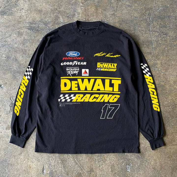 Vintage American Racing Inspired Long Sleeve T-shirt