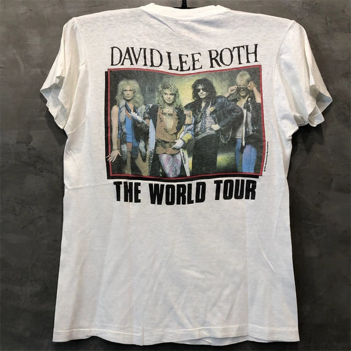 Dynamic David Lee Roth Band Portrait T-Shirt