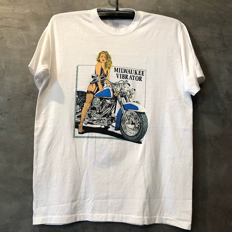 Retro American Motorcycle Graphic Tee