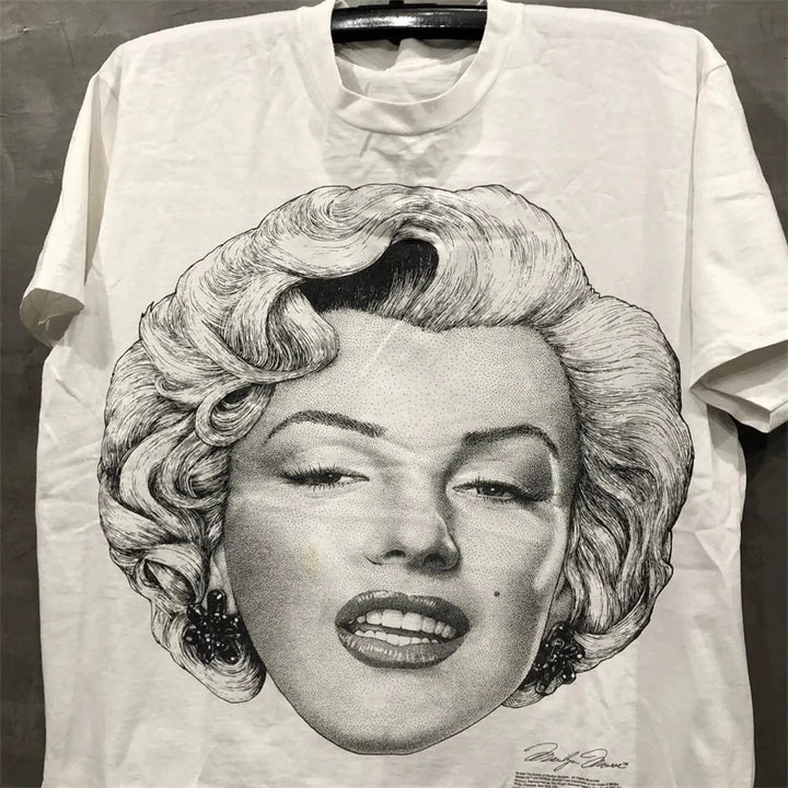 Marilyn Monroe Vintage Character Sketch T-Shirt