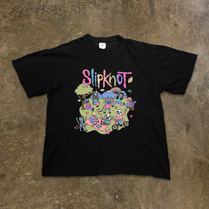 Slipknot Cartoon Graphic Tee