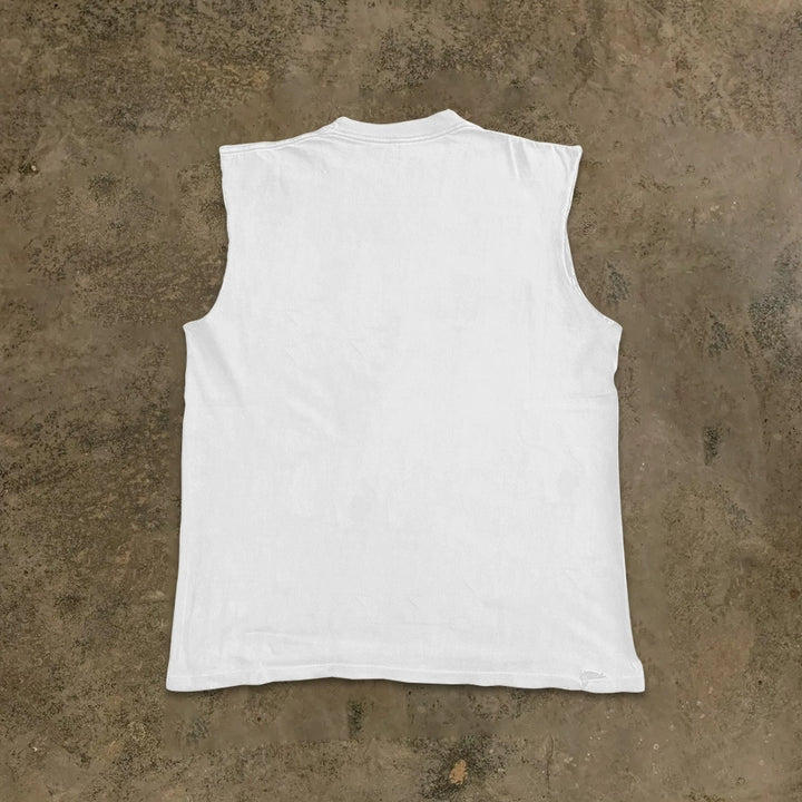 Urban Hip-Hop Graphic Sleeveless T-Shirt