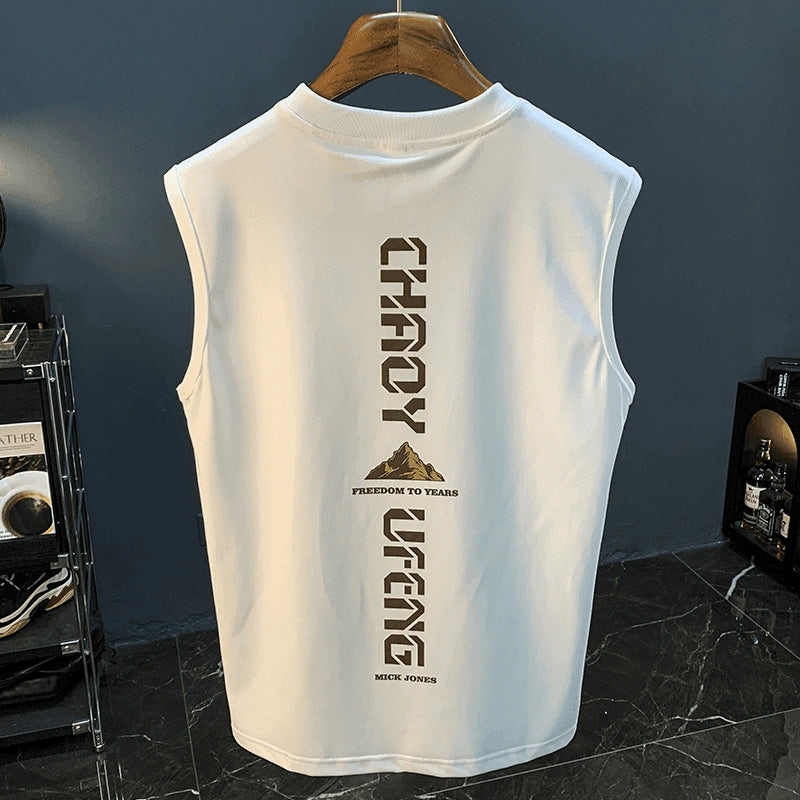 Quick-Dry Sleeveless Sports Vest