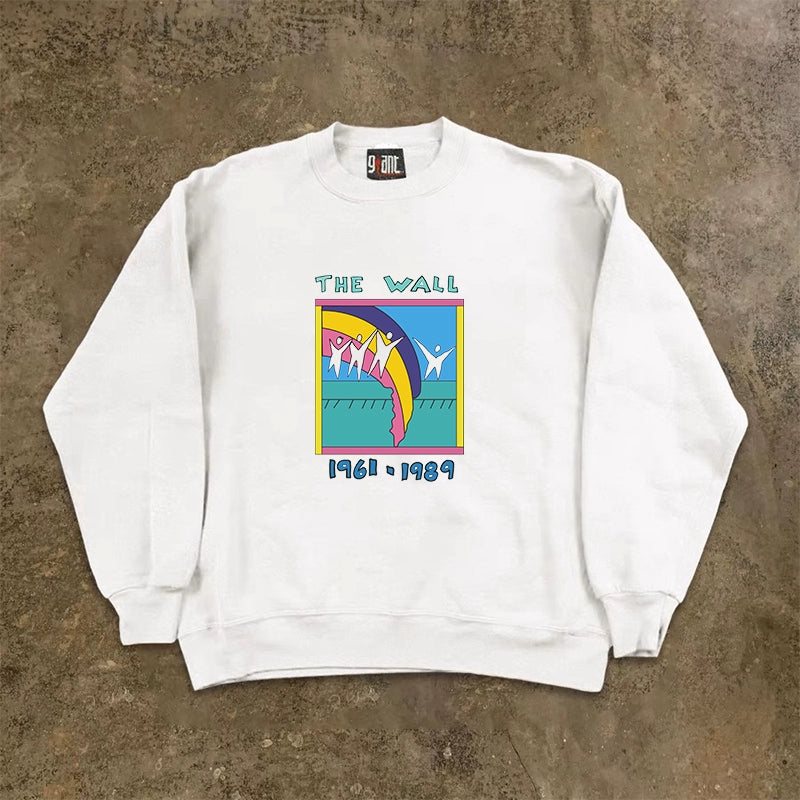 Vintage Graffiti Crewneck Sweatshirt