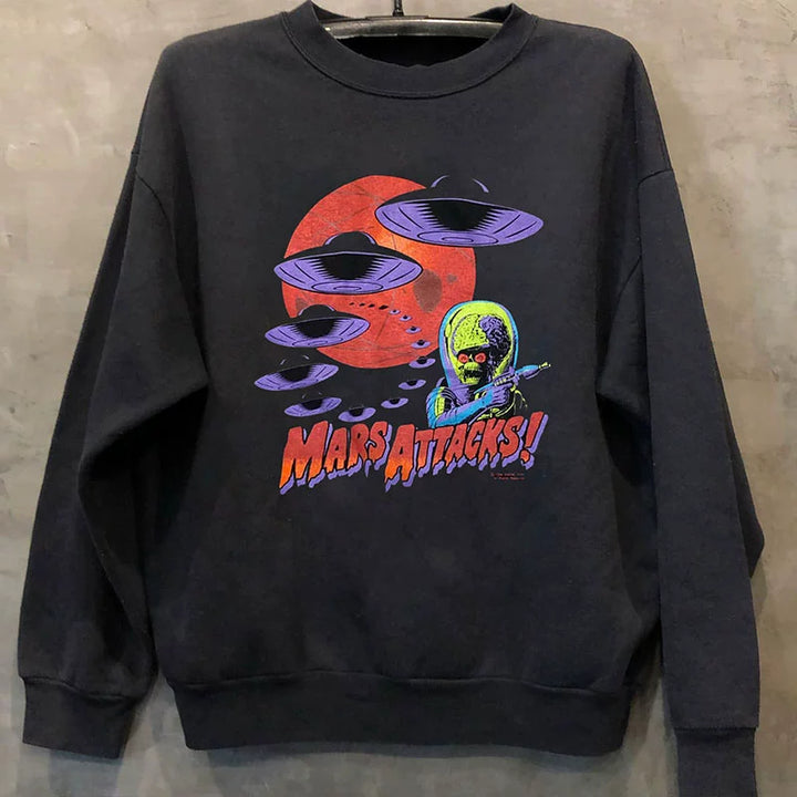 Mars Attacks Vintage Sweatshirt Collection