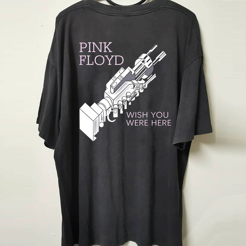 Retro Robotic Arm Graphic Tee by Pink Floyd