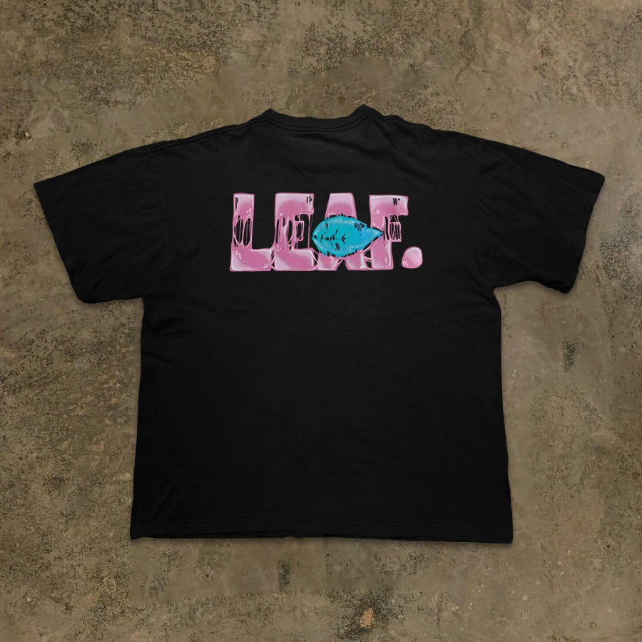 Creative Alphabet Graphic Cotton T-Shirt