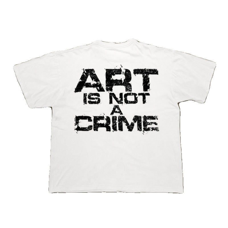 Cotton Artistic Graphic T-Shirt 24SS