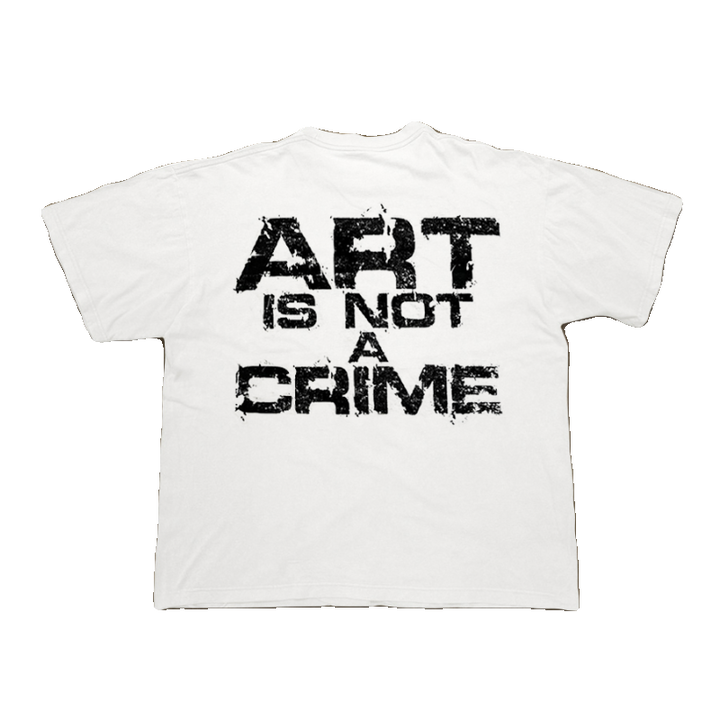 Cotton Artistic Graphic T-Shirt 24SS