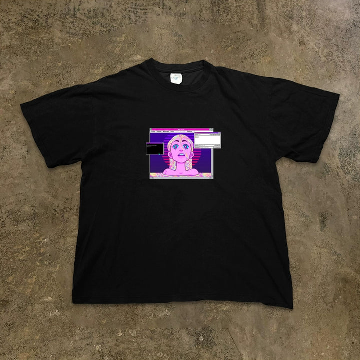 Heavyweight Vapourwave Graphic Tee