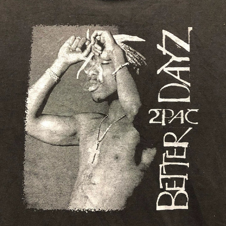 Vintage 2Pac Portrait Hip-Hop T-Shirt