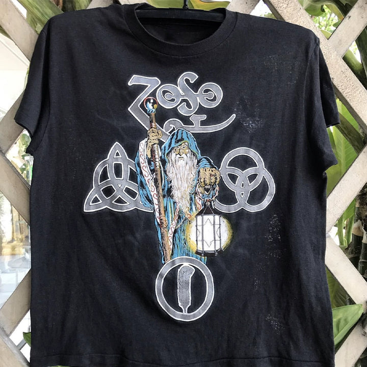 Flying Ship Tide Bomb Graphic T-Shirt by Led Zeppelin