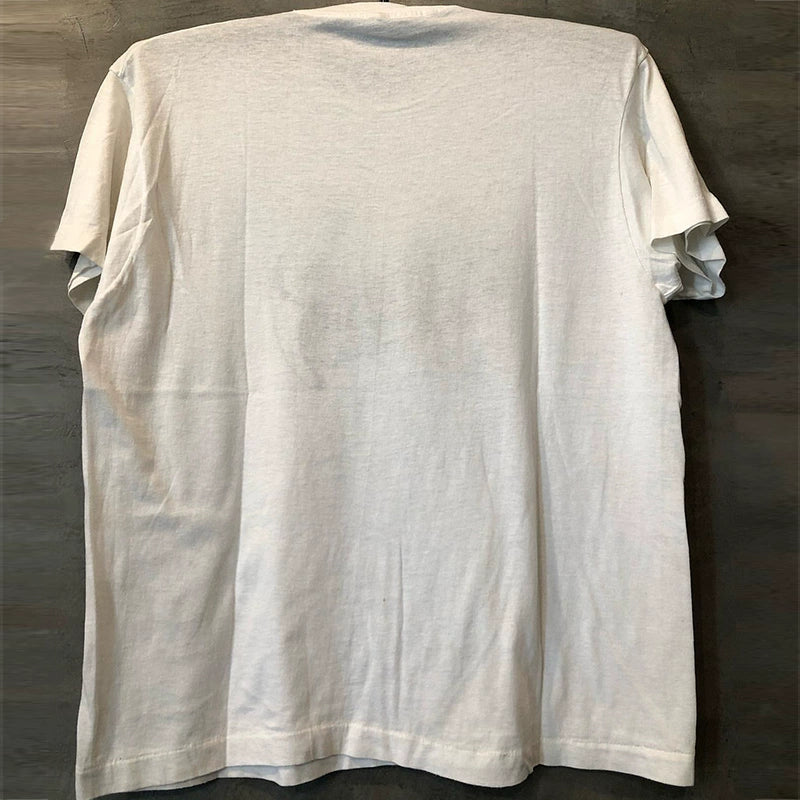 Vintage Street Casual Cotton T-Shirt with Unique Design