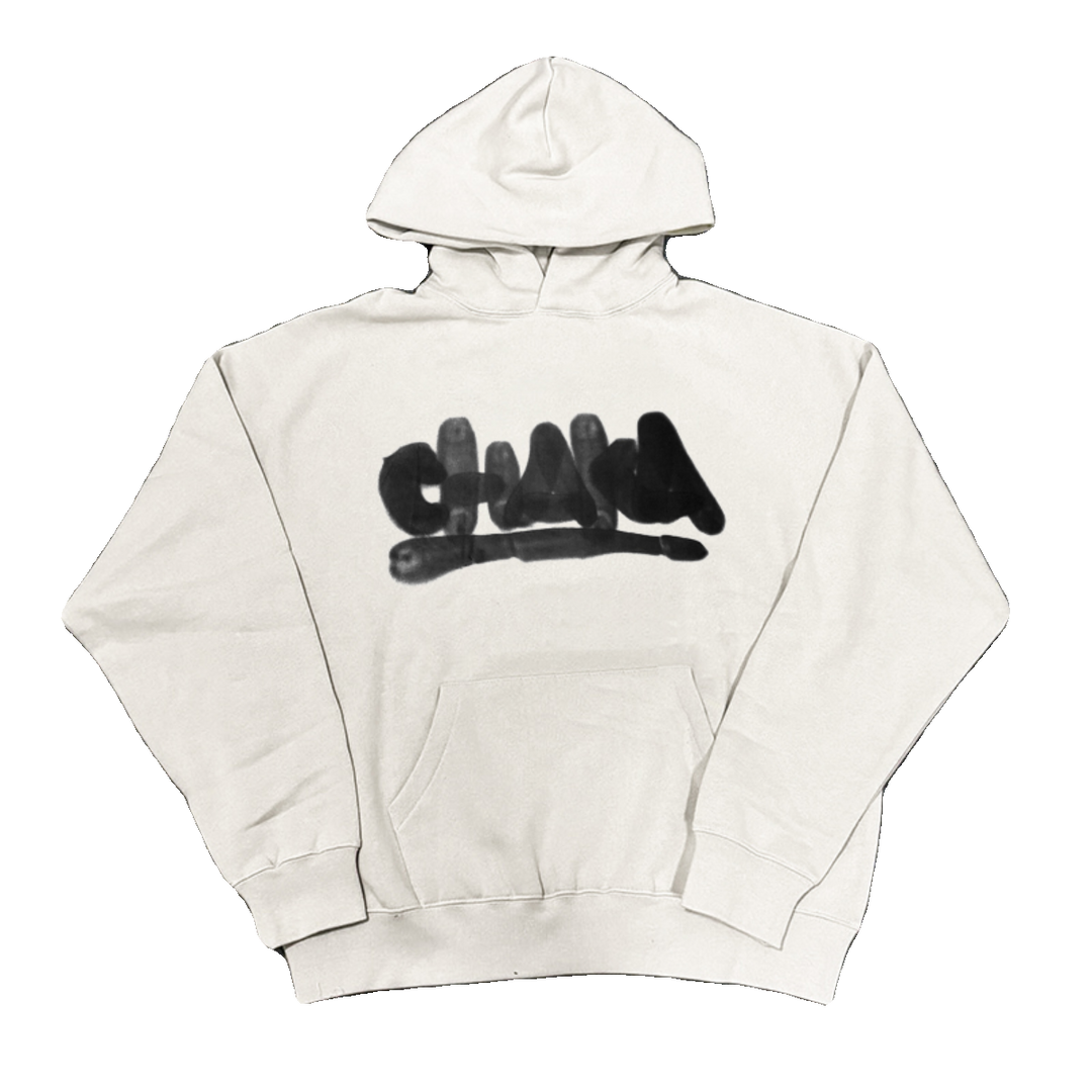 Bold Lettered Hoodie with Creative Print