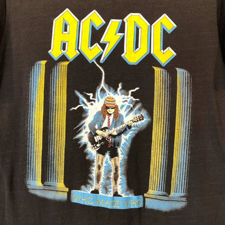 Punk Rock ACDC Vintage Retro Graphic T-Shirt