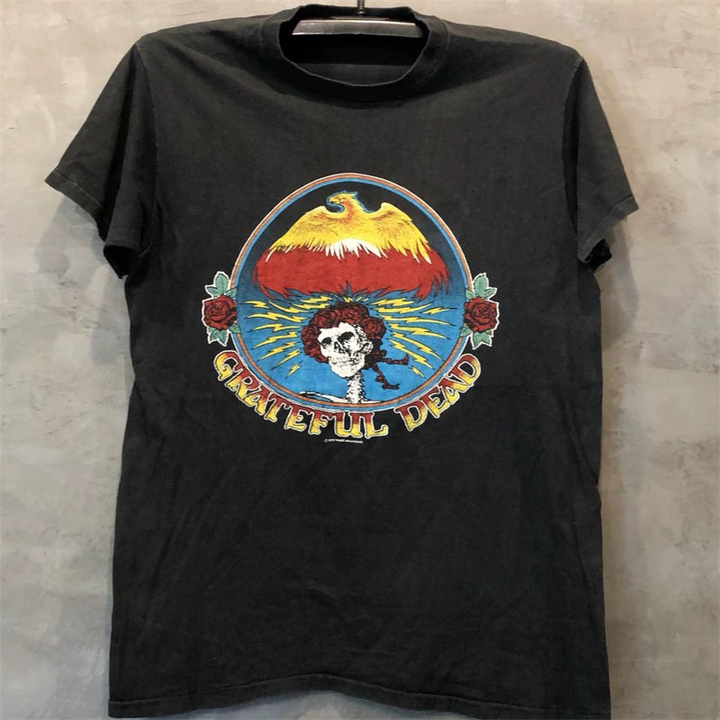 Grateful Dead Vintage Rock Band Cotton T-Shirt