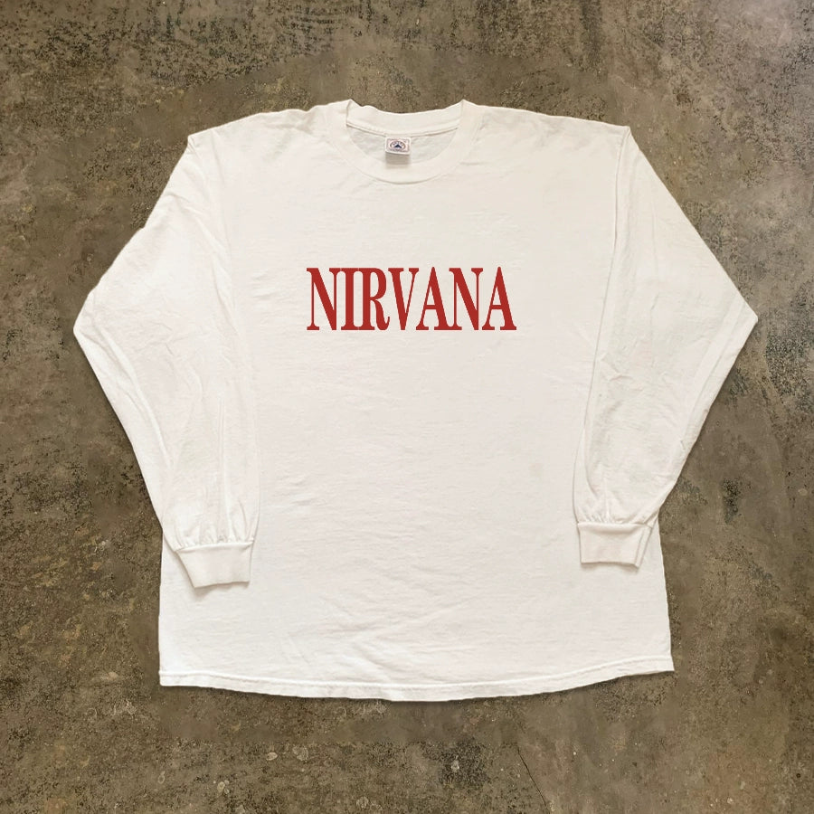 Nirvana Band Graphic Long Sleeve T-Shirt