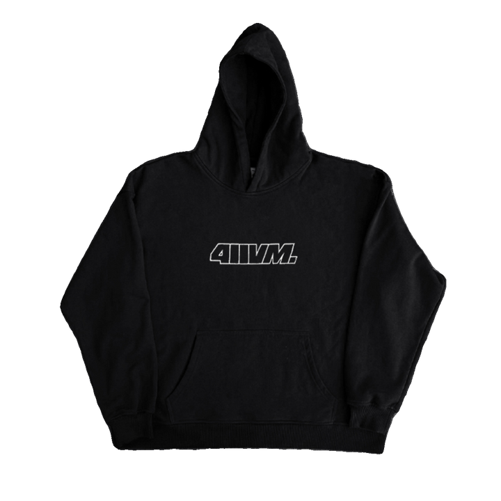 Minimalist Lettered Hoodie in Casual Style