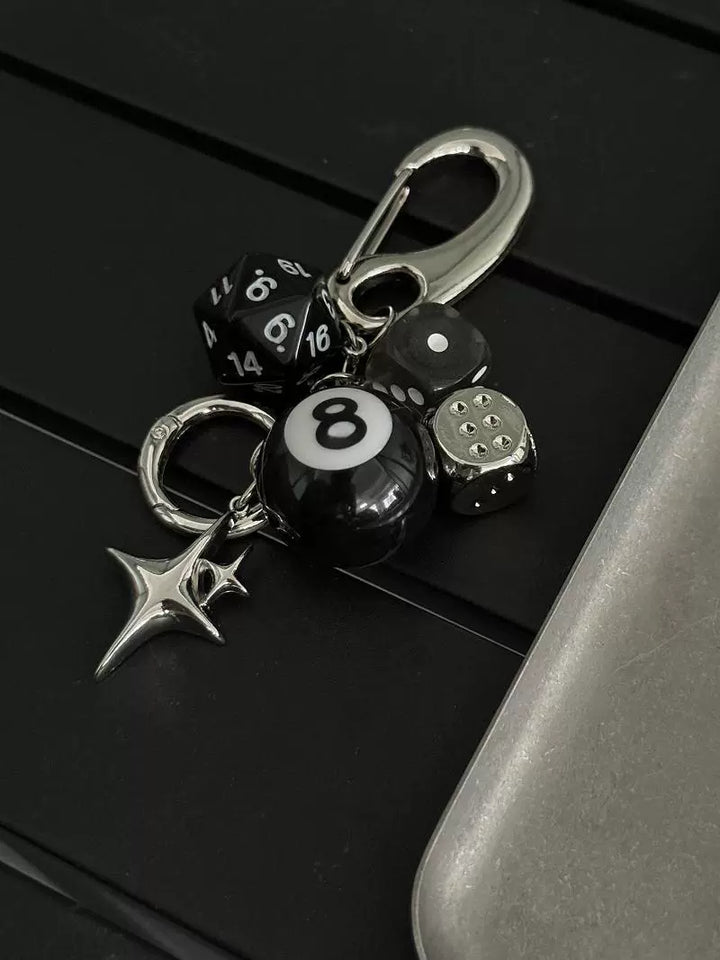 Lucky Element Pendant Key Charm