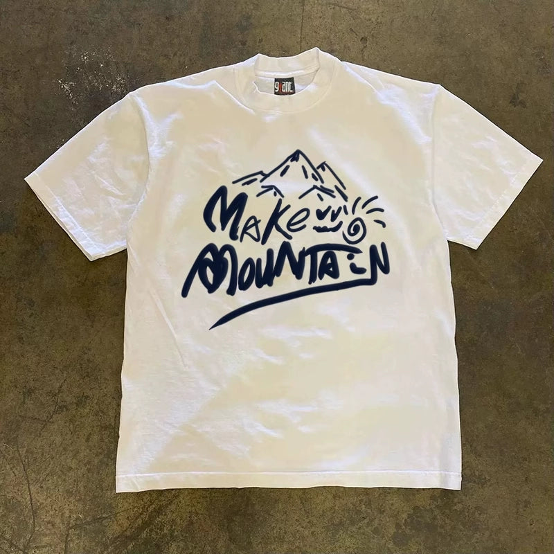 Versatile American Cotton Short-Sleeved T-Shirt