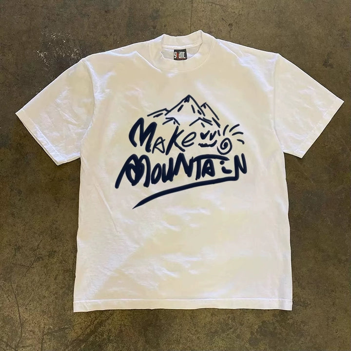 Versatile American Cotton Short-Sleeved T-Shirt