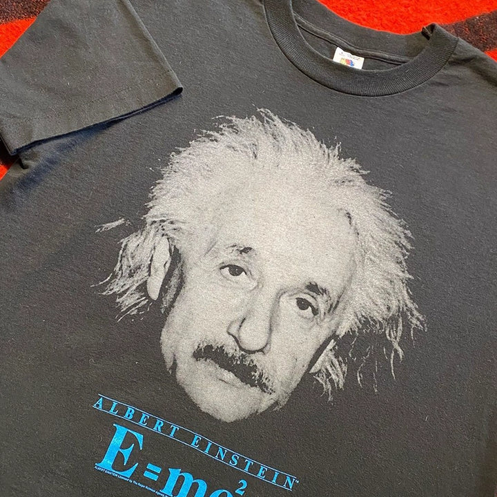 Einstein-Inspired Hip-Hop Graphic Tee