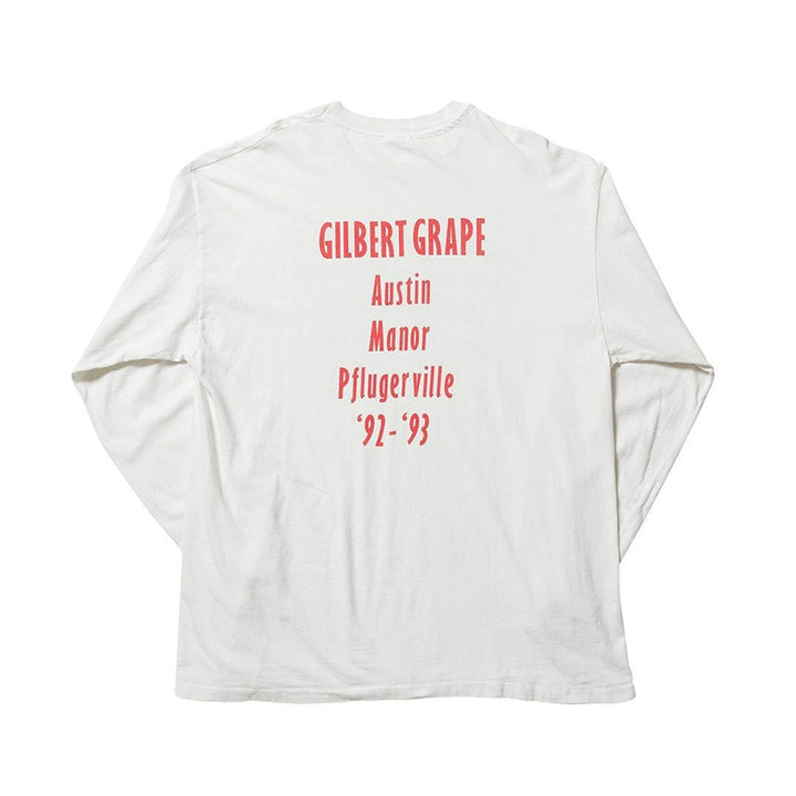 Bold Letter Print Long Sleeve T-Shirt