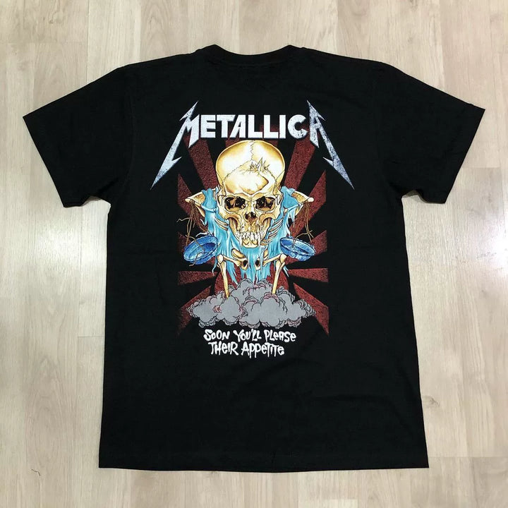 Metallica Heavy Metal Rock Short-Sleeved T-Shirt