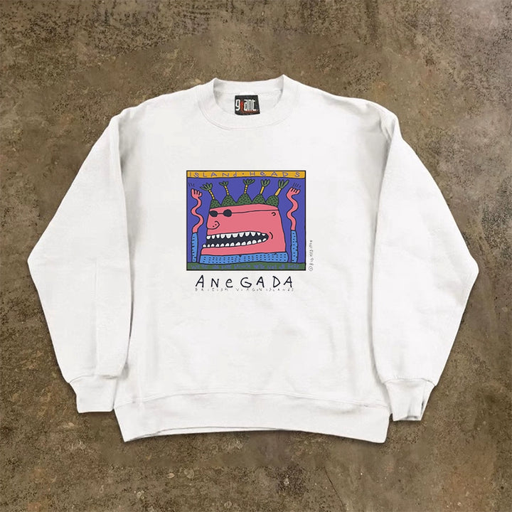 Big Teeth Vintage Crew Neck Sweatshirt