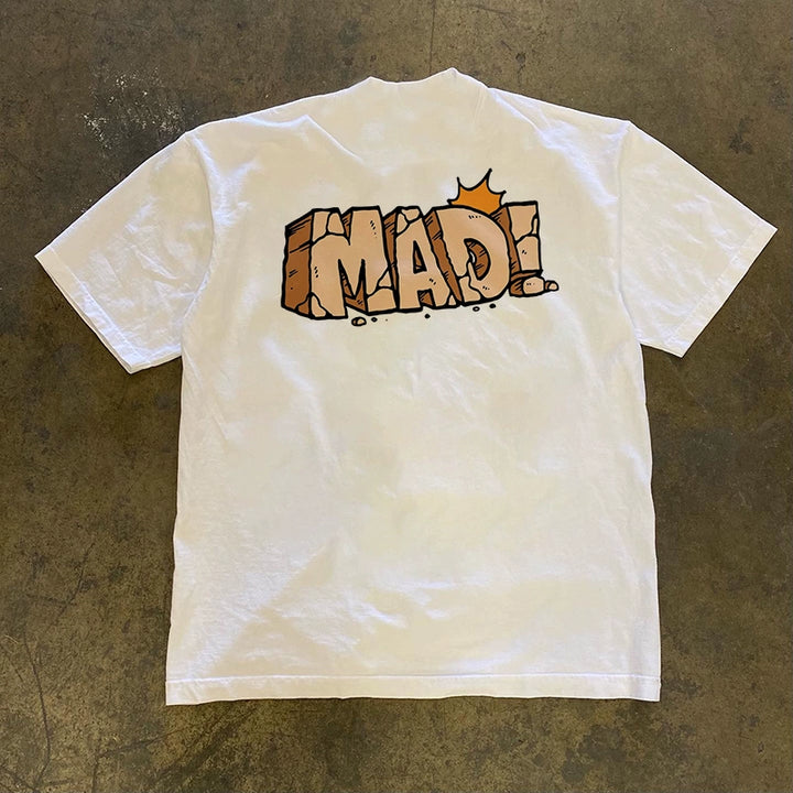 Mad Warning Graphic Tee