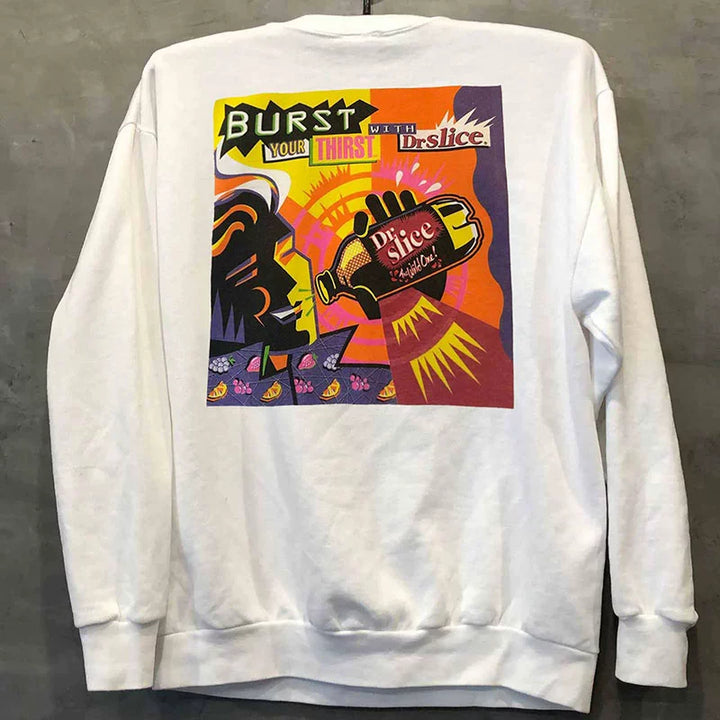 Dr. Slice Hong Kong Style Trend Crewneck Sweatshirt