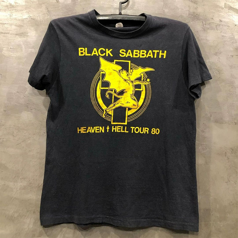 BLACK Sabbath Dark Trend Heavy Metal Graphic T-Shirt