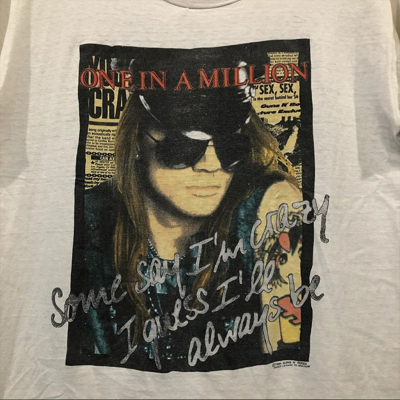 Guns N' Roses Vintage Rock Portrait T-Shirt