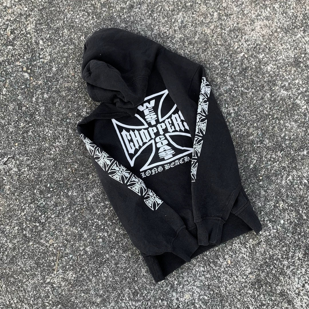 Vintage Hip-Hop Streetwear Hoodie