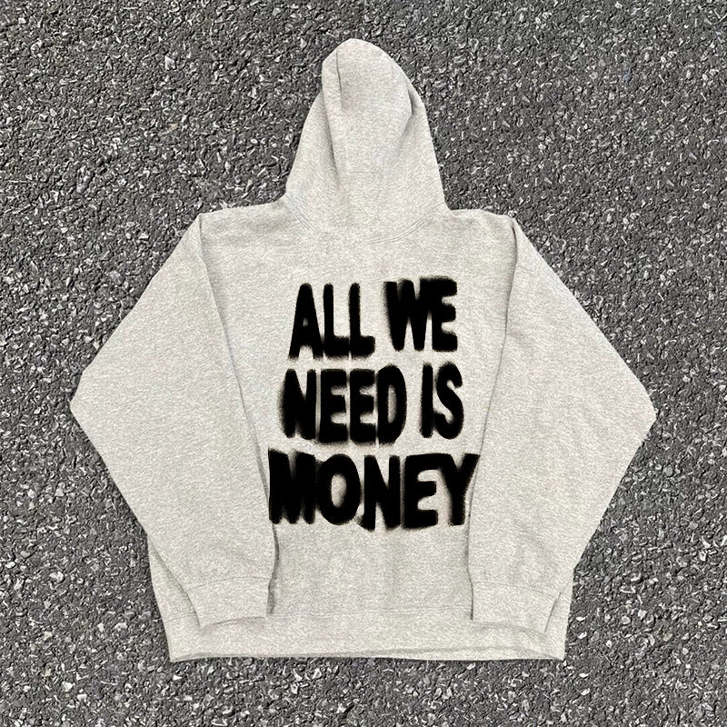 Money Motivation Hooded Sweatshirt