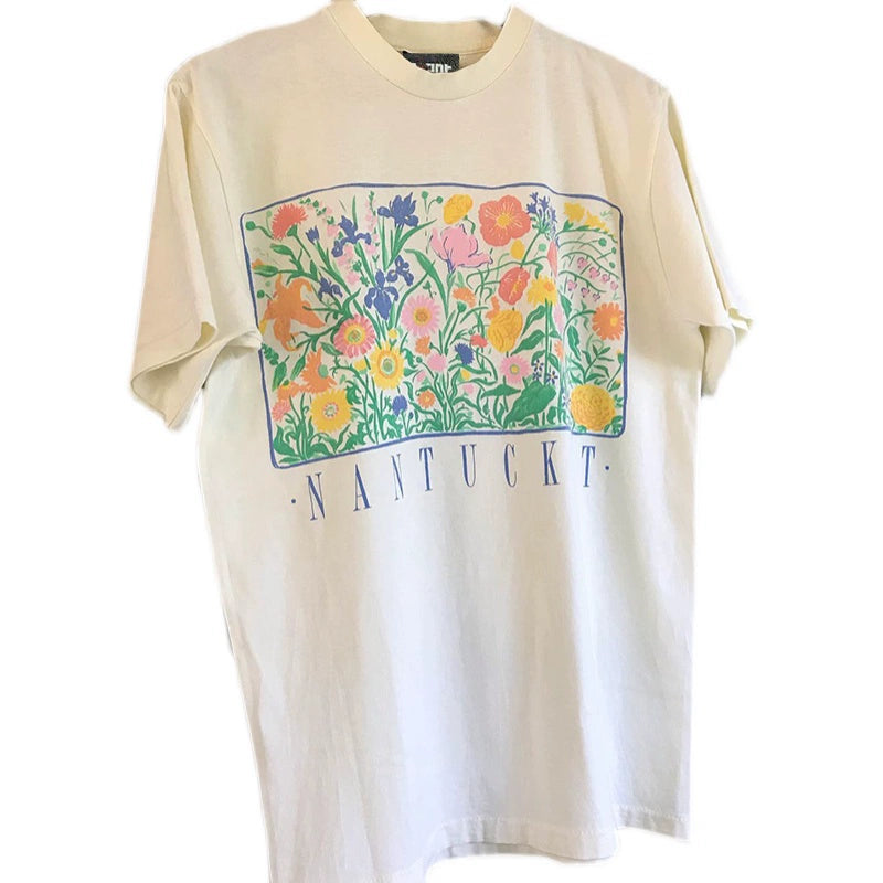 Flower World Summer Trendy T-Shirt