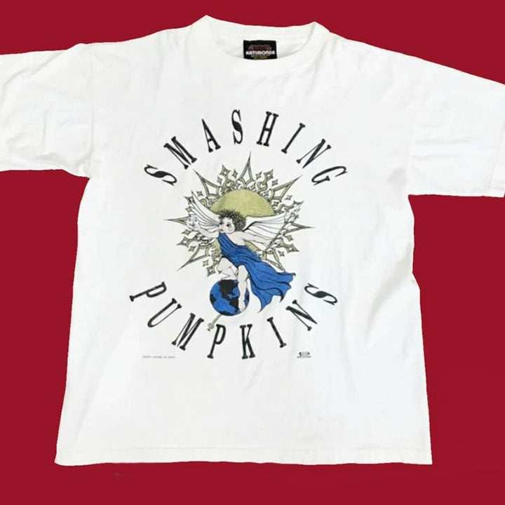 Vintage Smashing Pumpkins Crushed Pumpkin Graphic Tee