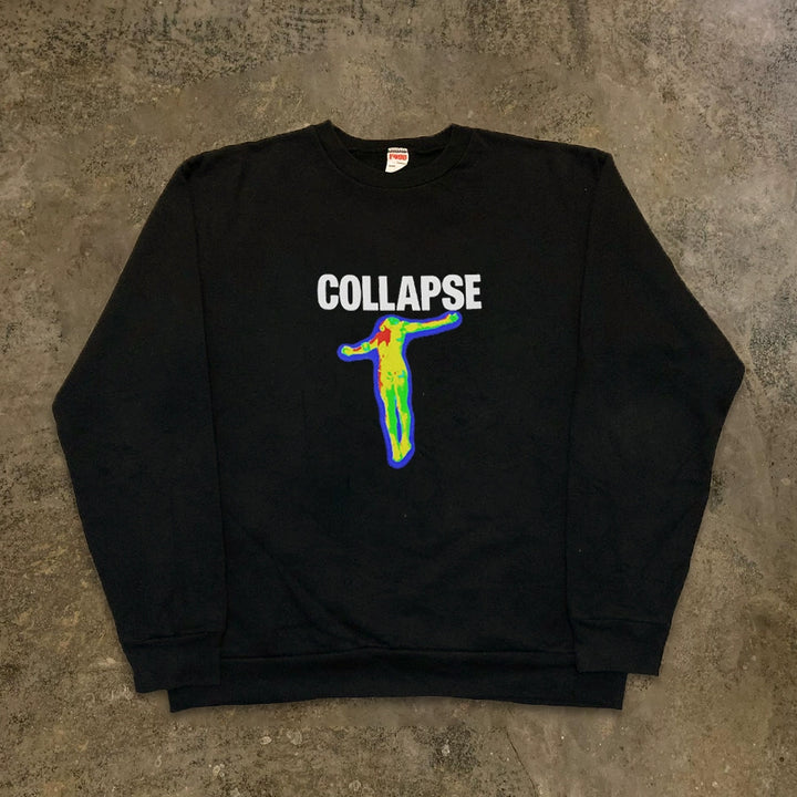 Neon Street Art Graphic Sweatshirt