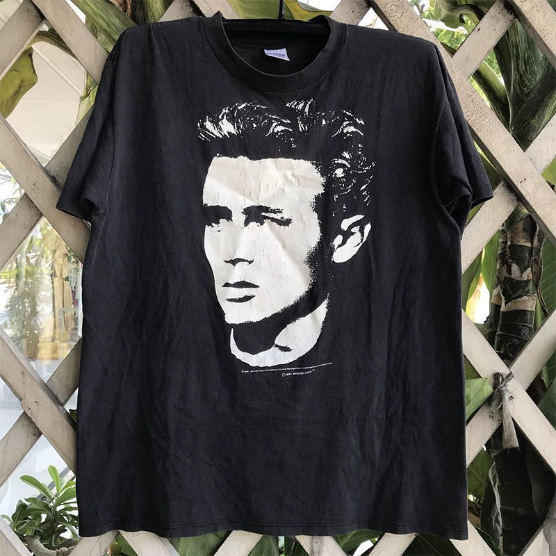 James Dean Tribute Portrait Short-Sleeved T-Shirt