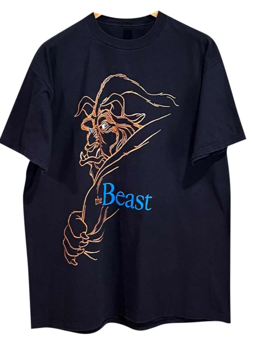 Vintage Beauty and the Beast Retro Cotton T-Shirt