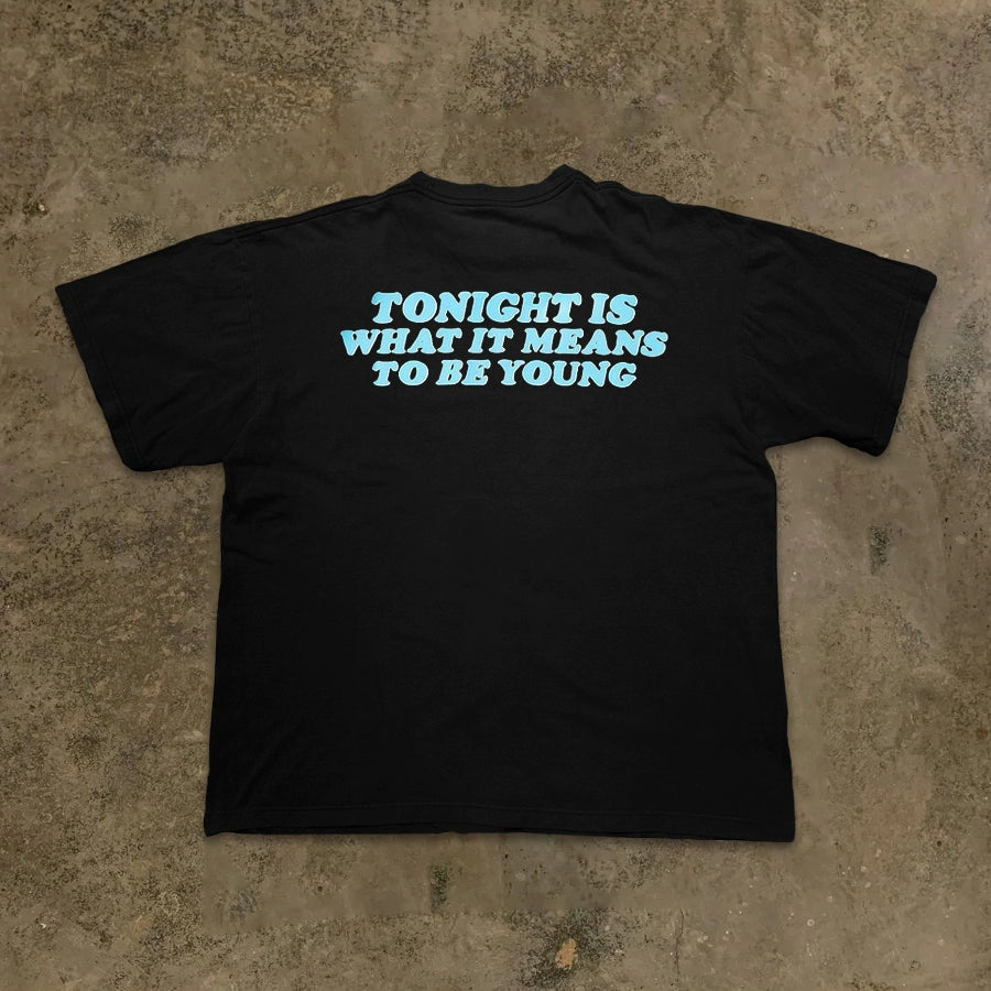 Classic Black Cotton Tee
