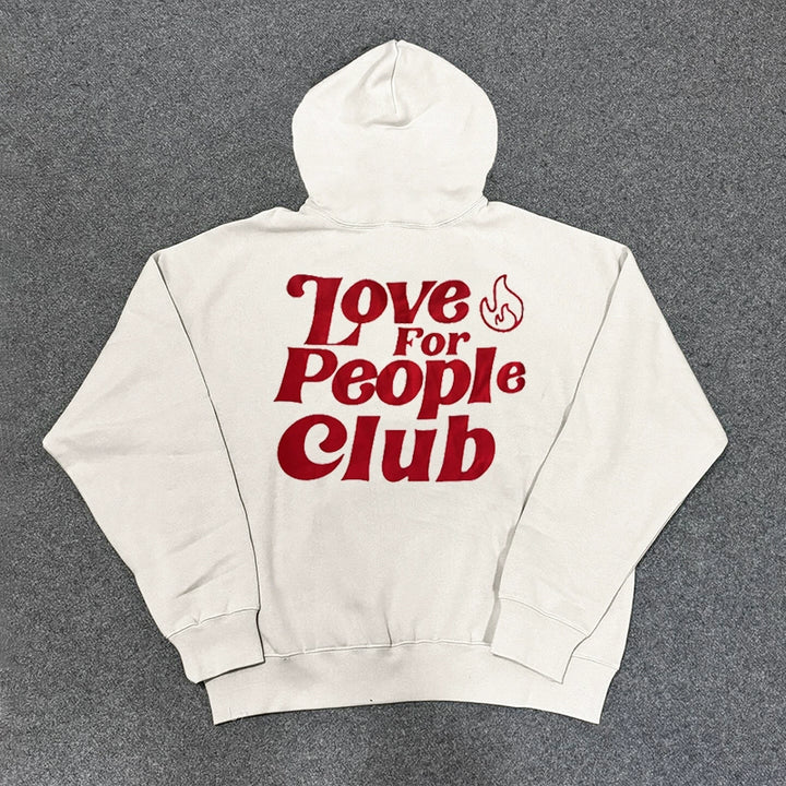 Bold Letter Graphic Hoodie