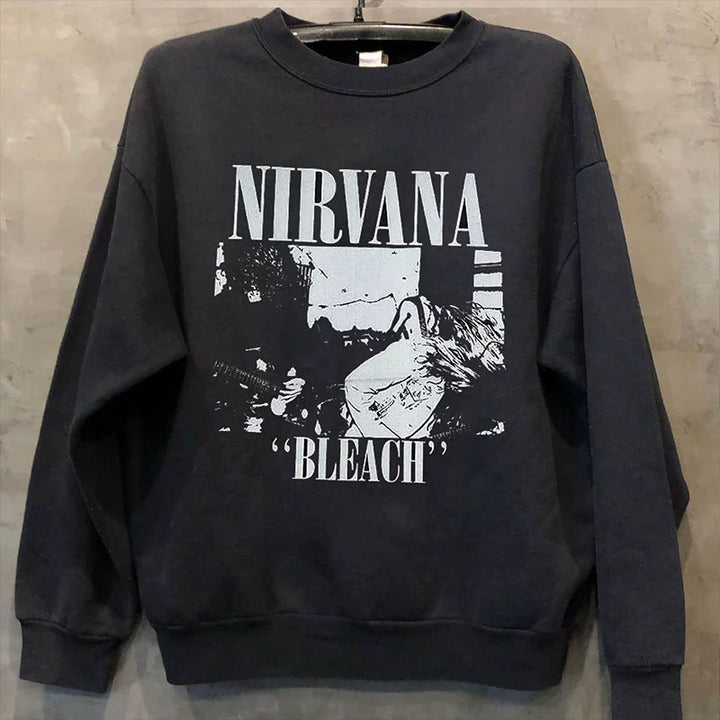 Nirvana Vintage Hip-Hop Retro Long-Sleeved Jacket